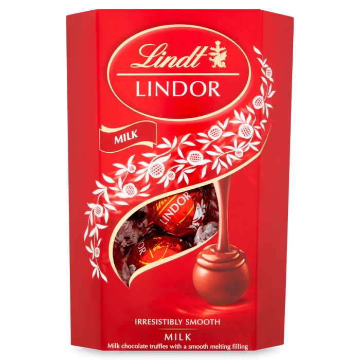 Lindor Milk Chocolate Truffles - 200g box LINDT